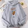 2025 Bee Happy Lovely Hooded Pullovers Women and Men Cute Graphic Hoodie Casual Autumn_winter Loose Sweatshirt Cartoon Comic Clo