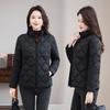 Plus Size Women's Middle-Aged Light Quilted Down Jacket