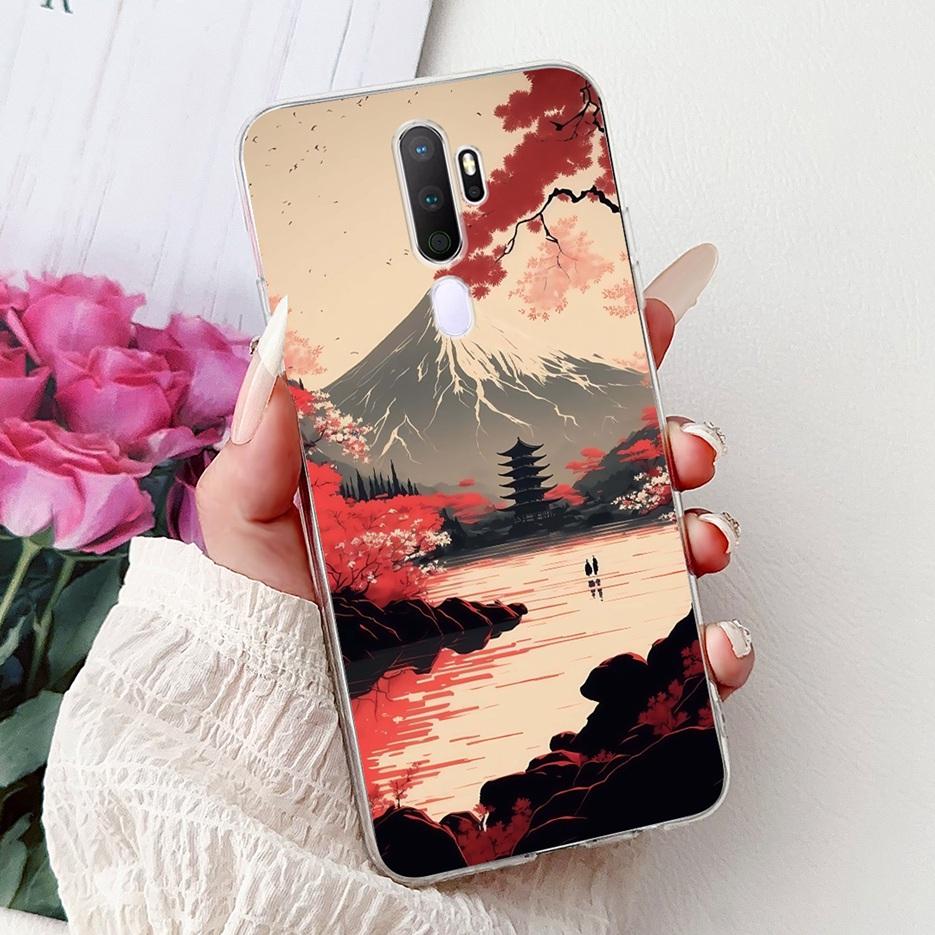 Чехол для Oppo A9 2020 Oppo A11x Новый Роскошный Расписной Чехол Ударопрочный Чехол для Телефона Для Oppo A5 2020 A92020 OppoA11x Мягкие Чехлы Сумки