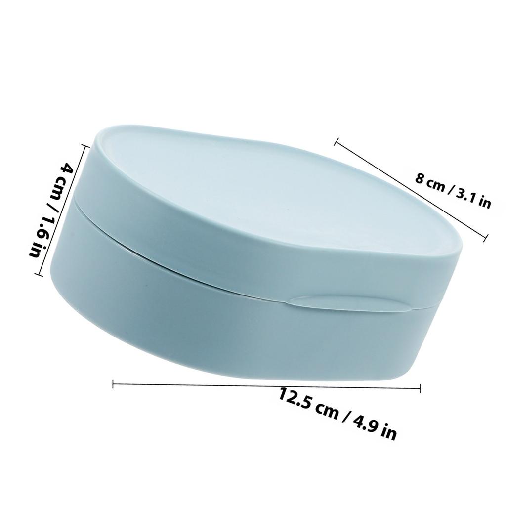 Travel Soap Holder Compact Lightweight Soap Box with Lid Sealed Design for Bathroom Shower Use Bathroom Supplies
