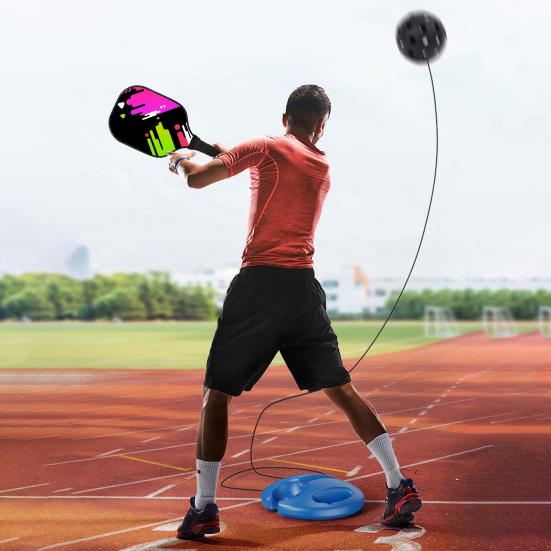 Тренажер Pickleball с отскоком мяча Pickleball Компактный размер Портативное оборудование Pickleball Solo Тренажерный инструмент Спортивные аксессуары