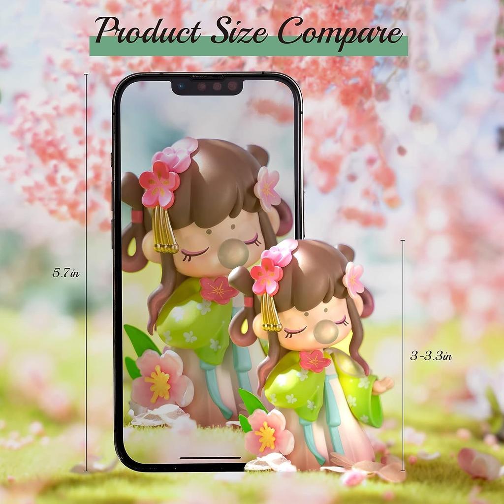 Robotime Rolife Nanci Китайская классическая поэзия Фигурки-сюрпризы Кукла Игрушки Коробка-сюрприз Игрушки для девочек для детей Друзей