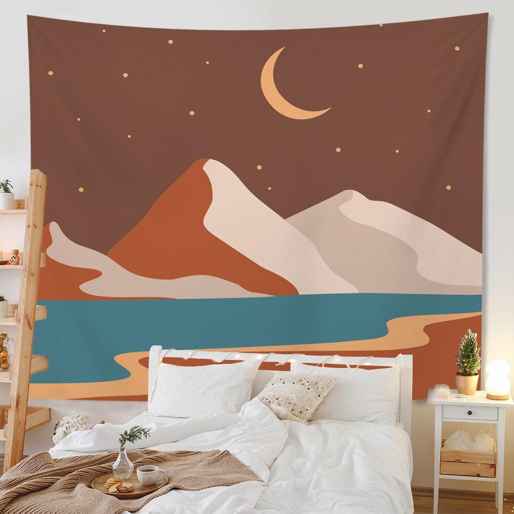 Домашний декор Моранди гобелен фон для комнаты гостиная спальня настенный фон настенная скатерть