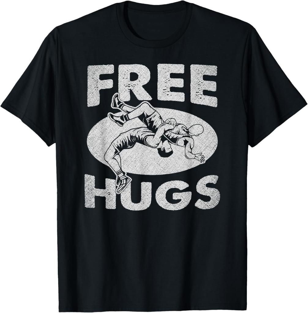 Wrestling - Funny Free Hugs Wrestling unisex T-Shirt