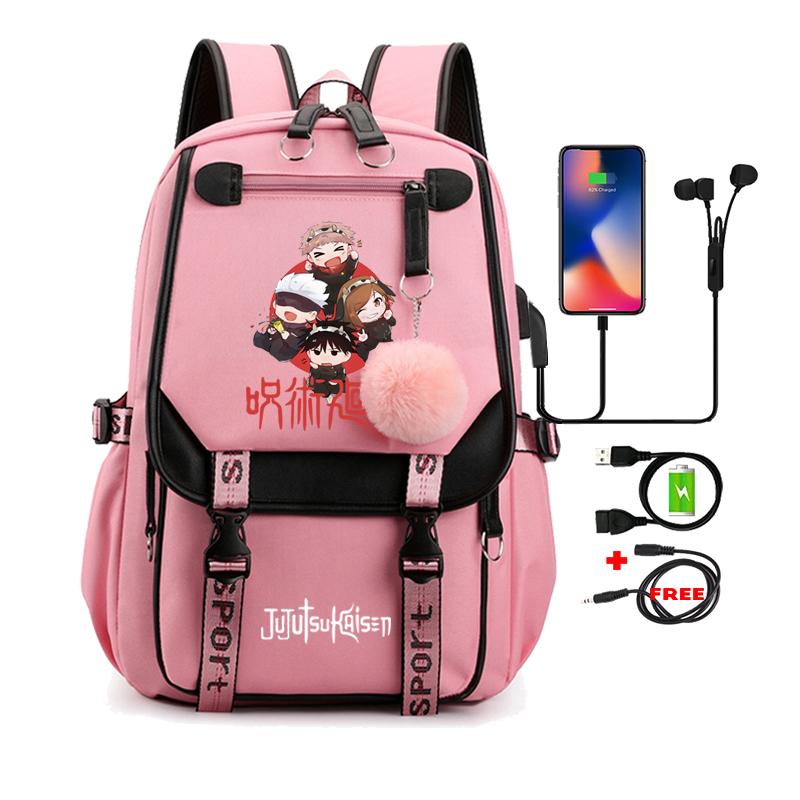 Легкие сумки в стиле аниме, рюкзак для мальчиков и девочек, детский студенческий рюкзак Kawaii, школьный рюкзак обратно в школу