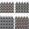 20pcs Medieval Knights Group Building Block Military Figures Accessories Warrior Model Parts DIY Toys for Children