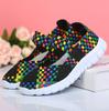 Fashion Summer Women Shoes Lady Hand Made Flats Sneakers Breathable Lightweight Flat Shoes Manual Woven Shallow Women Casual Shoes D114