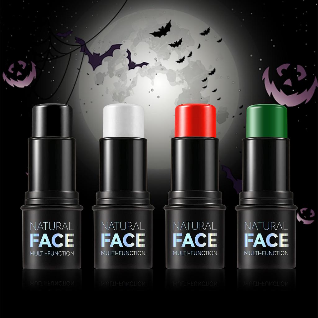 Painting Cream Waterfpoof Long Lasting High Pigmented Body Face Paint Stick Body Art Makeup Cream Created Halloween Vampire Zombie Skull Face Makeup