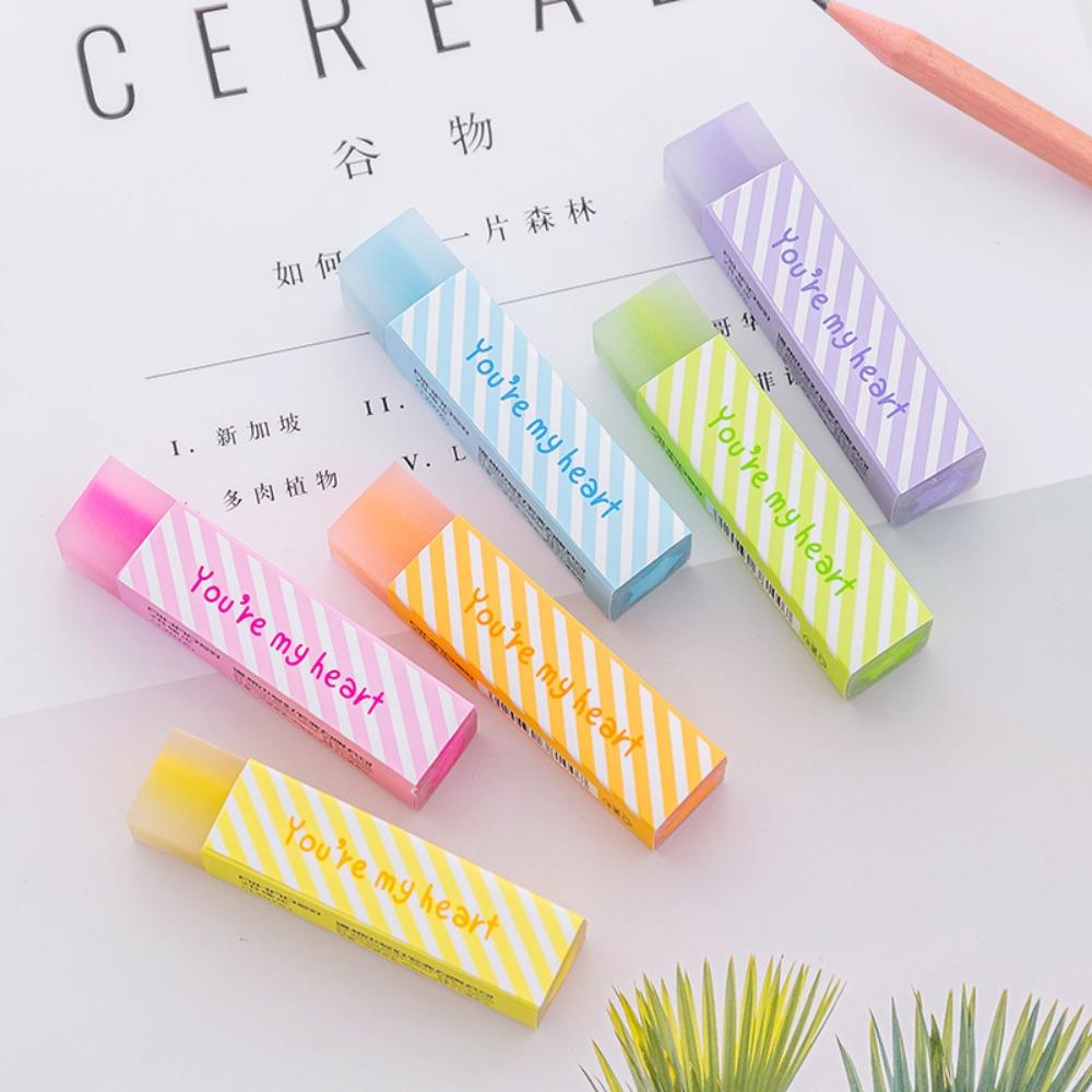 Kids Gifts Fancy Eraser Random Color Cute Eraser Useful Strip Eraser