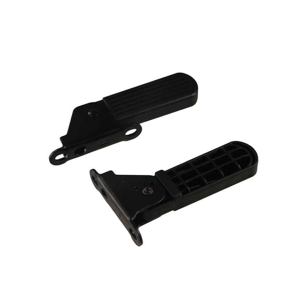 1 Pair Convenient Bike Rear Pedals Stable Bicycle Rear Seat Pedal Seats Treadle  Folding Bike