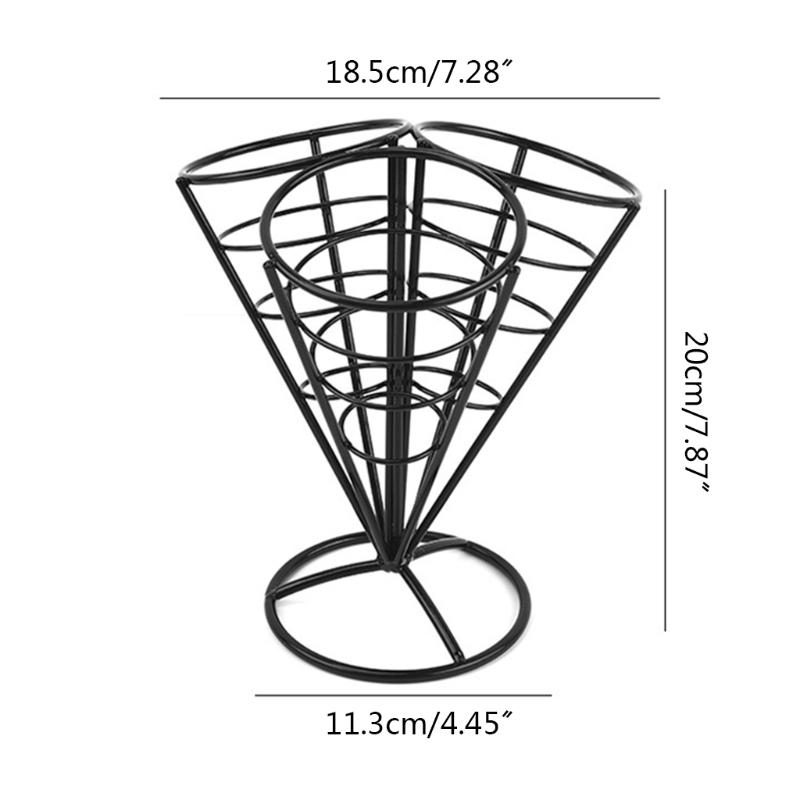 3 в 1 подставка для картофеля фри, подставка для картофеля фри, картофельных чипсов, мороженого, рыбы, курицы, закусок, кухонных принадлежностей