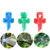 50pcs Garden Watering Irrigation Refraction Mozzle Flower Mist Water Threaded Connection Sprayer