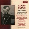 CD BRAHMS, JOHANNES / BUSCH, ADOLF / M - Brahms: Double Concerto/Violin  GHCD2418 Guild 2015 Japan ObiClassical Used