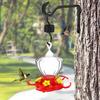 16 Oz Hummingbird Feeder Outdoor Hanging Hummingbird Feeder with 5 Flower Feeding Ports