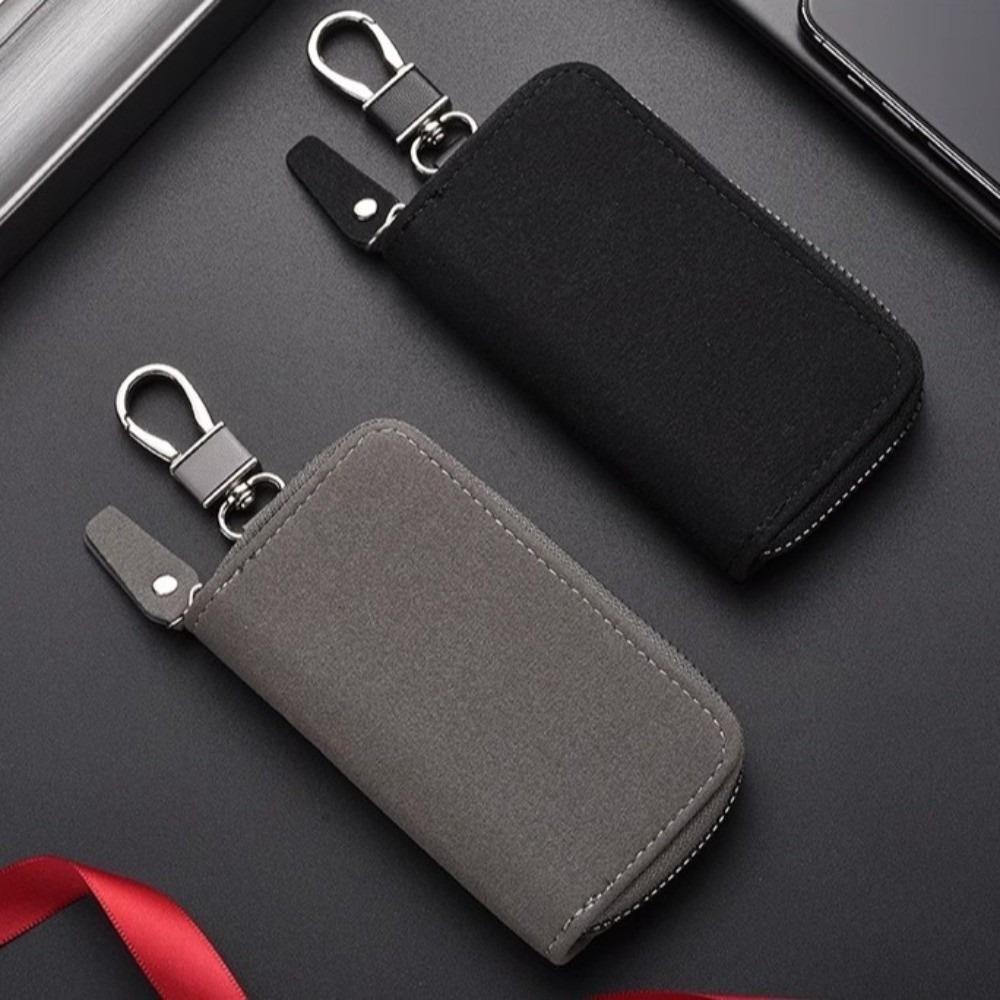 Large Capacity Car Key Wallet Fashion Housekeeper Key Case Portable Mini Card Bag Men Women