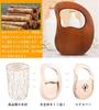 Lyre Harp 19 Strings Stringed Instrument Wooden Lyre Wood Harp Metal Strings For Beginners Compact Metal Strings Soothing Portable Mahogany Easy To