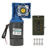 AC220V 90W Self Locking Worm Speed Adjustable CW CCW Gear Motor with Governor (15K)