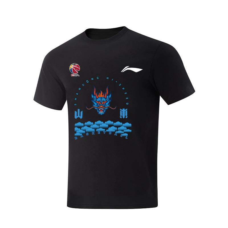 Футболка Li Ning CBA Унисекс Черная AHSVE61-1T