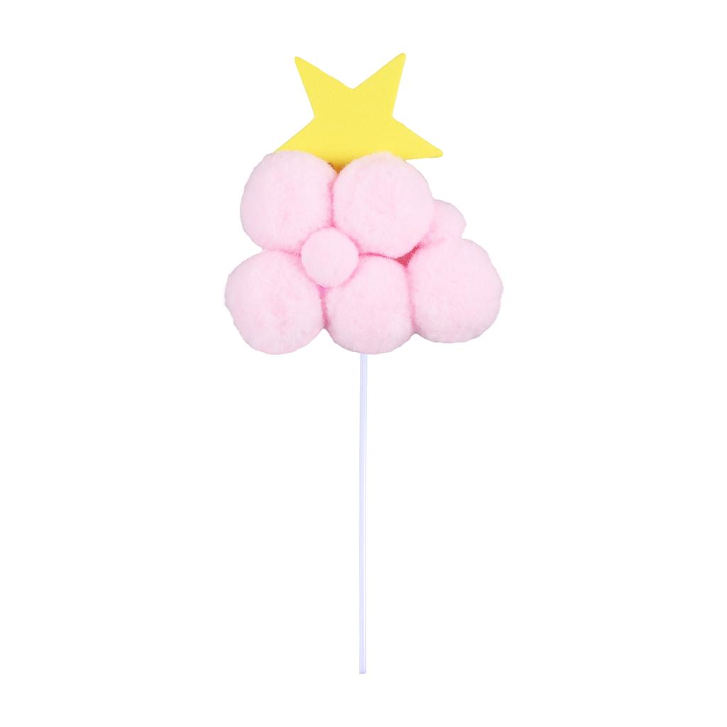 Beautiful Clouds Cake Topper For Birthday Party Decor Cake Decoration Happy Birthday Cupcake