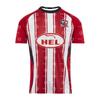 Домашняя футбольная форма Exeter City тренировочный костюм подарок футбольному фанату Летний спортивный мужская футболка детская одежда футболка женщина