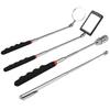PLEAVIT Magnetic Pick-Up Tool, Magnet Rod Set, Extendable, Strong Magnet, Inspection Mirror, LED, Pen Type, 4 Pieces