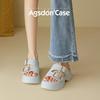Augustine Platform Slippers Women's Summer Sandals Women's 2025 New Beautiful Skirt Beach Cool Slippers