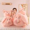Taiyi Mount Long-Eared Pink Pig Plush Toy - Cute 8-Inch Doll