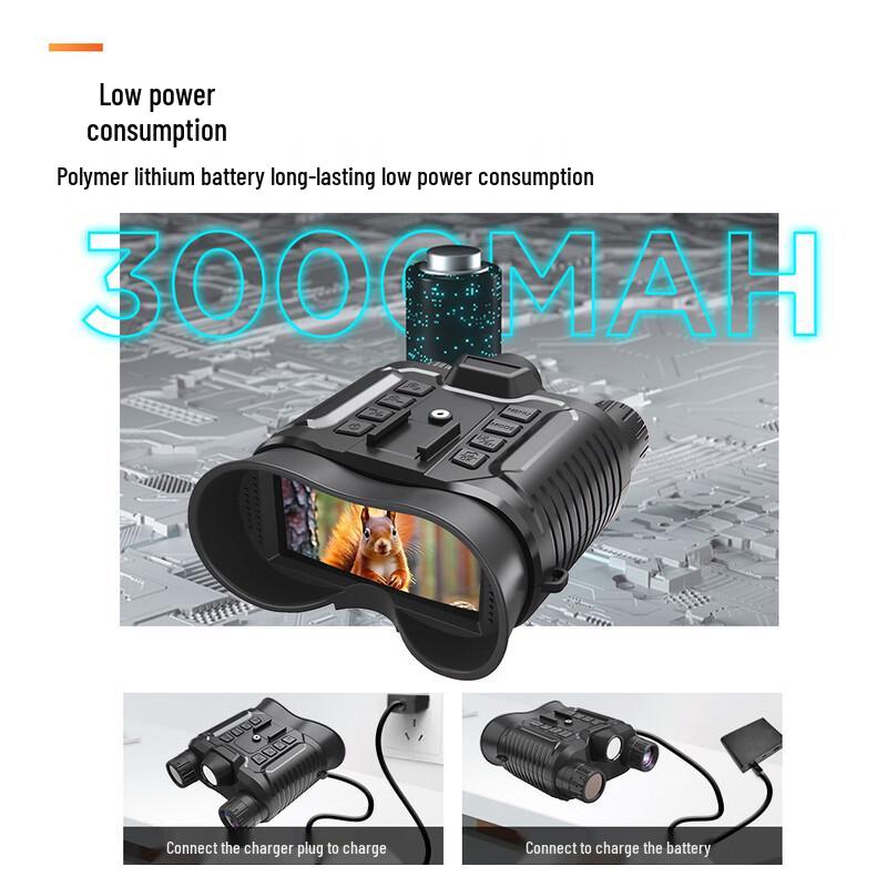Winglan NV8161 4K HD Digital Infrared Night Vision Binoculars