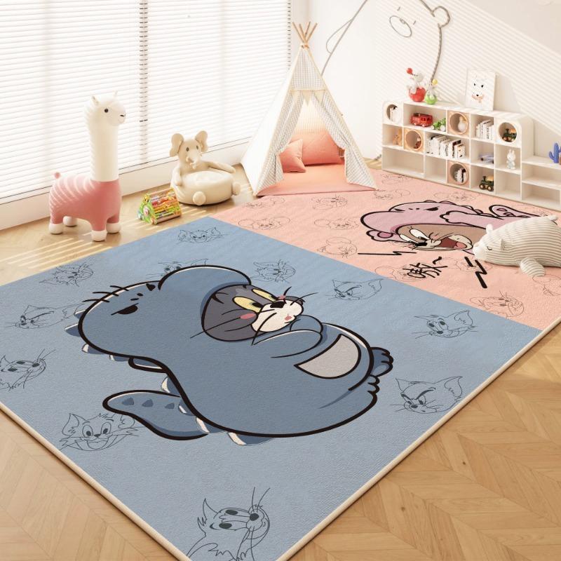 Милый мультяшный коврик Hello Kitty для гостиной, спальни, кухни, прихожей, нескользящий, моющийся, для домашнего декора, подарок для девочки.