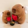 PP Cotton Capibara Anime Fluffty Toy Wing Capybara Plush Doll Cute Capybara Plush Toy Christmas