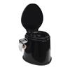 Portable Camping Toilet Composting Potty Lugable Loo For Kids Adults Bucket Seat With Removable Paper Holder
