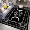 Ковер Алтарь Ведьма Солнце Луна Пентаграмма для Гостиной Готический Декор Коврики Зона Дивана Столика Прикроватные Коврики Коврик для Ванной Комнаты Противоскользящие Напольные Коврики