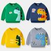 Children's 3D Dinosaur Sweater – New Spring/Autumn Style for Boys