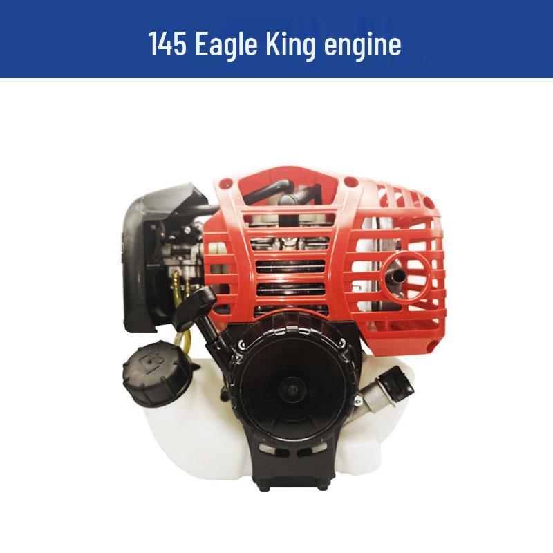 145 Eagle King 4-Stroke Gasoline Engine Accessories Set: Pull Starter, High-Voltage Coil, Cylinder Spare Parts for Lawn Mower