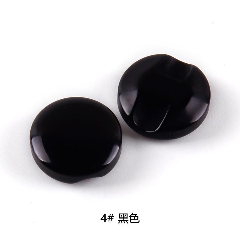 100pcs Round Buttons Crafts Sewing DIY Manual Sweater Coat Button DIY Handmade Ornament Buttons