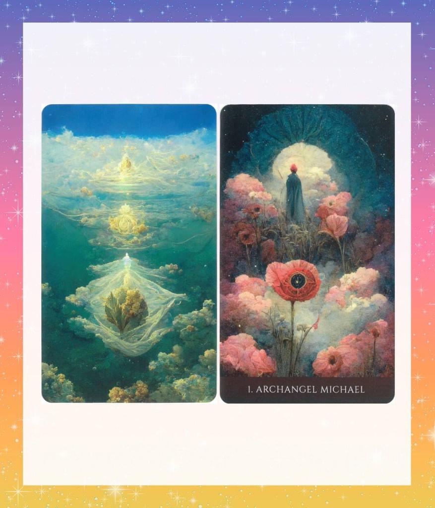 Blue Angel Oracle Tarot Cards (Japanese Version) with 80-page Japanese Instruction Manual [Authentic]