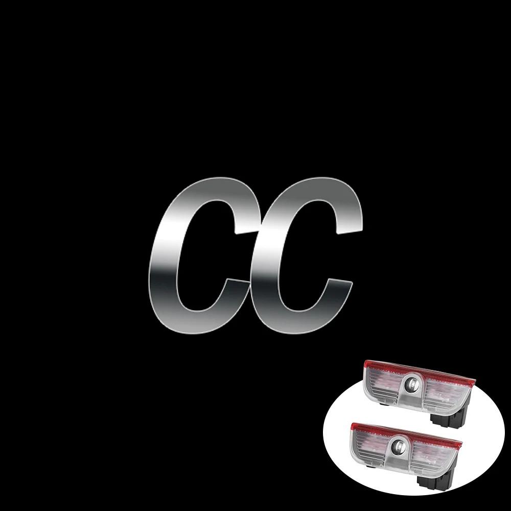 2/4PC Car Door Logo Welcome Light LED Laser Projector For Volkswagen VW Golf Variant B8 New Passat Touareg Phideon Tiguan CC Eos GB2ZA
