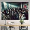 1pc Zombie Outbreak Background Fabric Polyester Wall Hanging Fabric Multi-purpose for Living Room Bedroom Office Home.PMJ