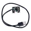 USB Camera Module 0.3MP OV7670 30FPS Manual Focus 160 degrees  Camera Board with Distortion for Video