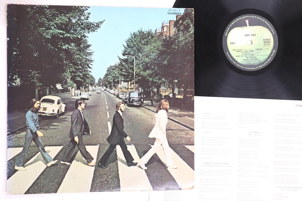 LP Пластинка BEATLES - Abbey Road AP8815 APPLE 1969 Япония Рок Б/у