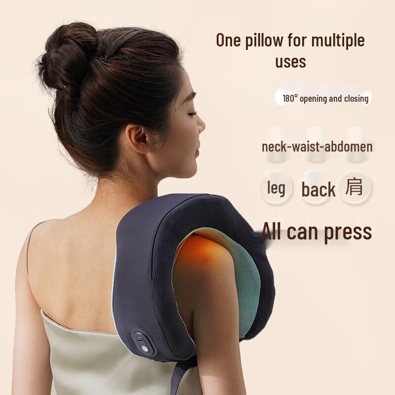 Hezheng U-shaped Neck Massager Pillow CN plug (adapter included)