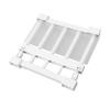 Closet Tension Shelf Expandable Nail Free Cabinet Divider Storage Rack for Wardrobe Cupboard
