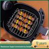 430 Stainless Steel Air Fryer Double Layer Rack - Steaming, Grilling & Toasting