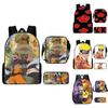 Детский рюкзак Наруто из легкого прочного материала для школы и путешествий