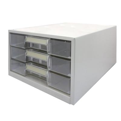 KOKUYO Letter Case Прозрачный ящик A4 Вертикальный 3 яруса LC-G3M