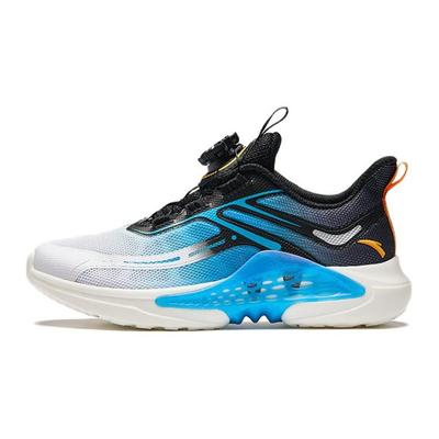 Детские кроссовки из искусственной кожи, амортизирующие, износостойкие, с низким верхом, детские кроссовки, белые, синие, черные A312425509-1