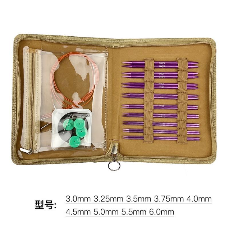 3,0-6,0 мм спицы для вязания съемные черное дерево 1 набор крючков для вязания спицы для рукоделия удобная ручка для шарфов своими руками Glo