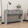Console - VIDAXL - Sonoma - Wood - Grey - 100 X 39 X 75 Cm