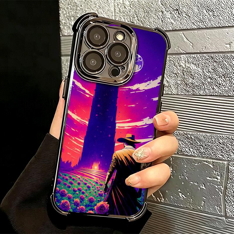Стивен Кинг Темная Башня Мягкий Чехол Для Телефона Для iPhone 15 16 17 Air 14 Pro Max 16E Plus 13 12 Mini Покрытие Противоударные Fundas