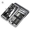 1 Set Stainless Steel Nail Clipper Plating Procedures Stylish Toenail Fingernail Manicure Cutters